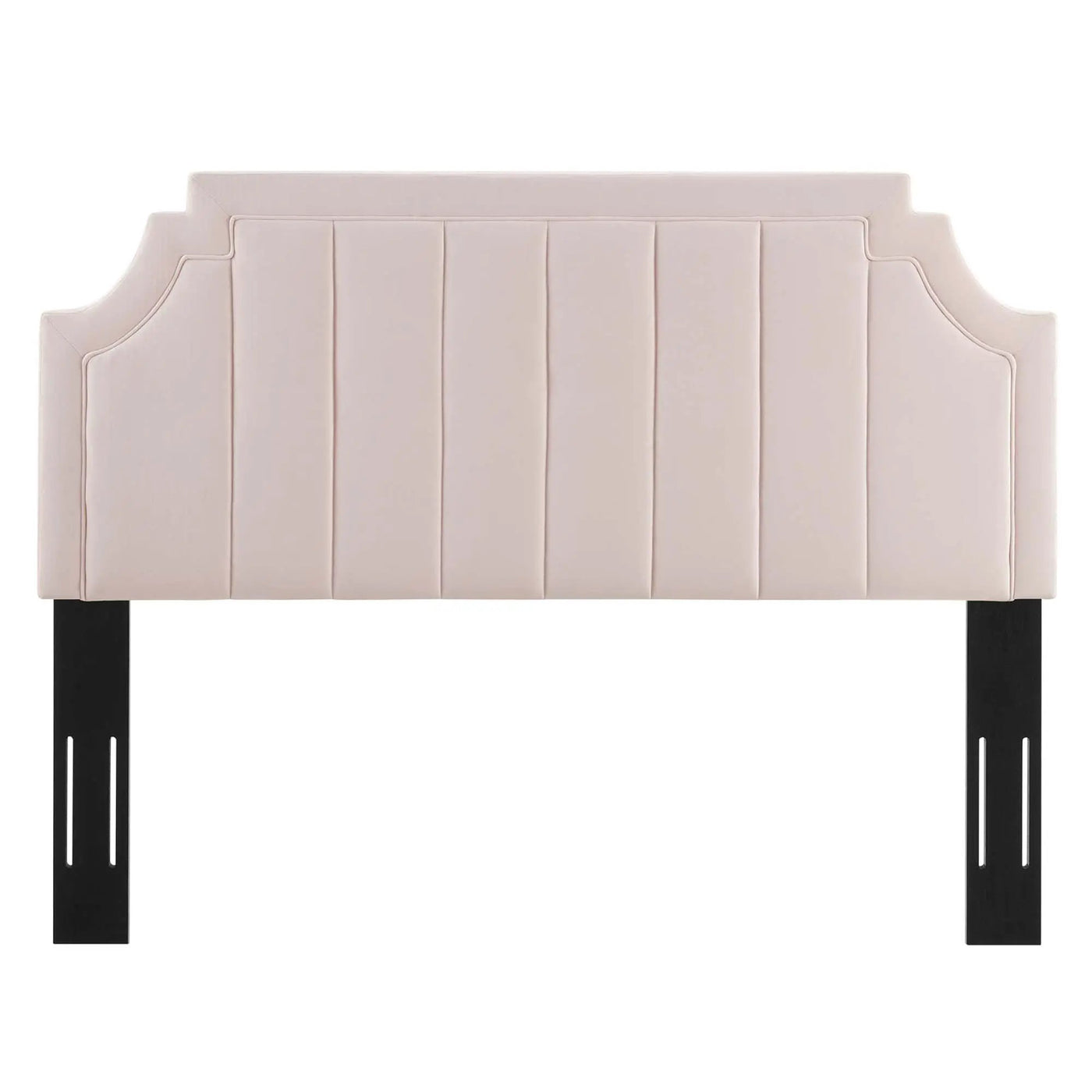 Alyona Channel Tufted Performance Velvet Full/Queen Headboard by HouseOfZazla
