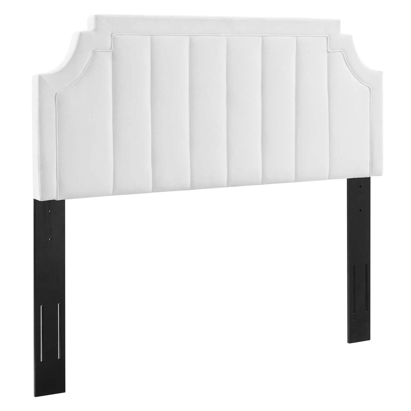 Alyona Channel Tufted Performance Velvet Full/Queen Headboard by HouseOfZazla