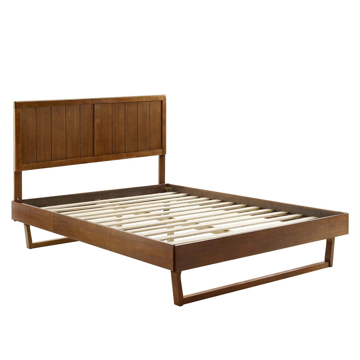 Alana Wood Platform Bed with Angular Frame by Modway by HouseOfZazla