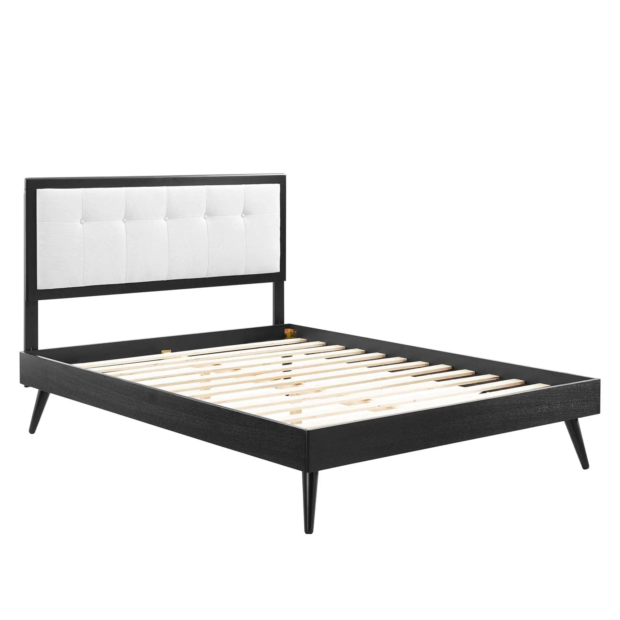 Willow Wood Queen Platform Bed with Splayed Legs by Modway by HouseOfZazla