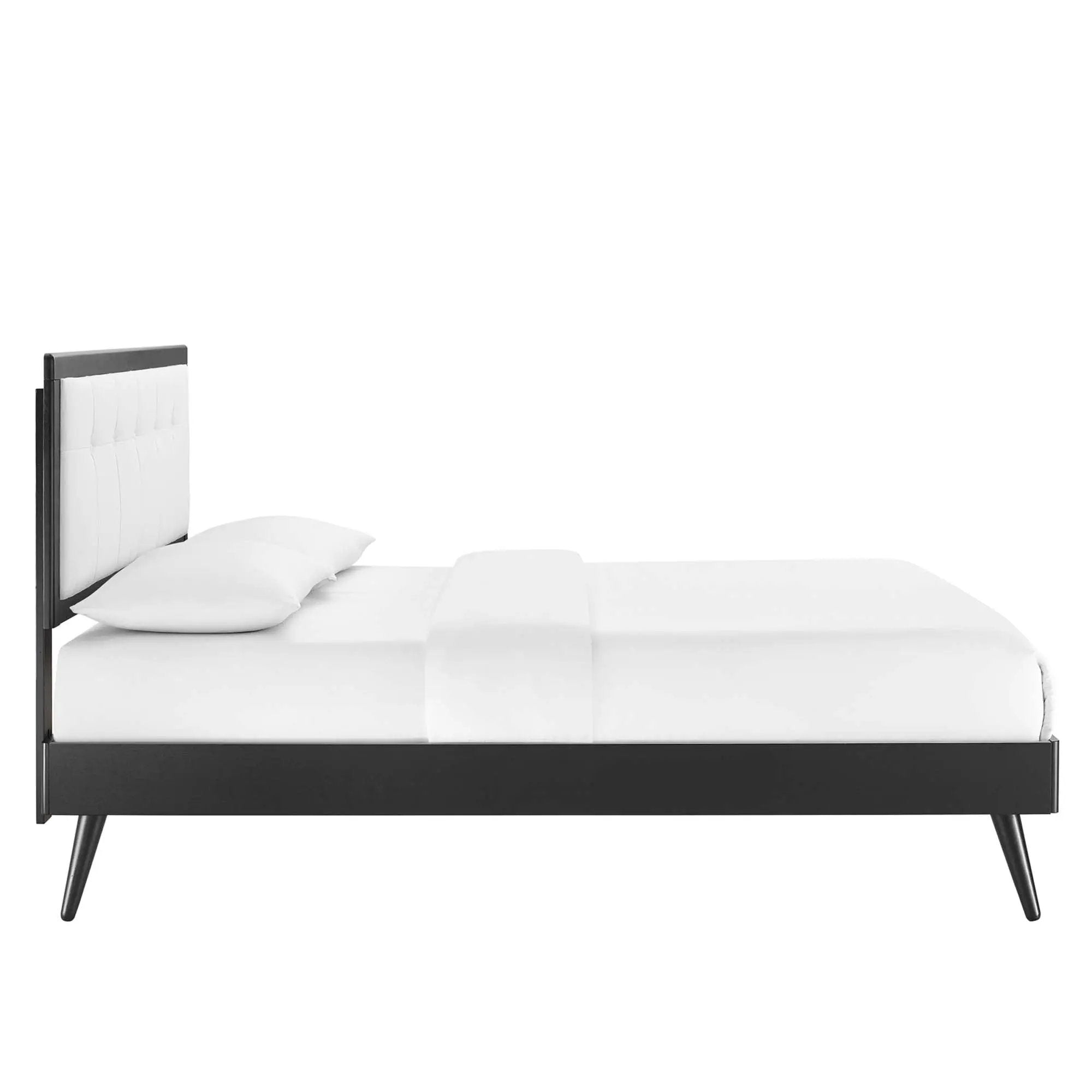 Willow Wood Queen Platform Bed with Splayed Legs by Modway by HouseOfZazla
