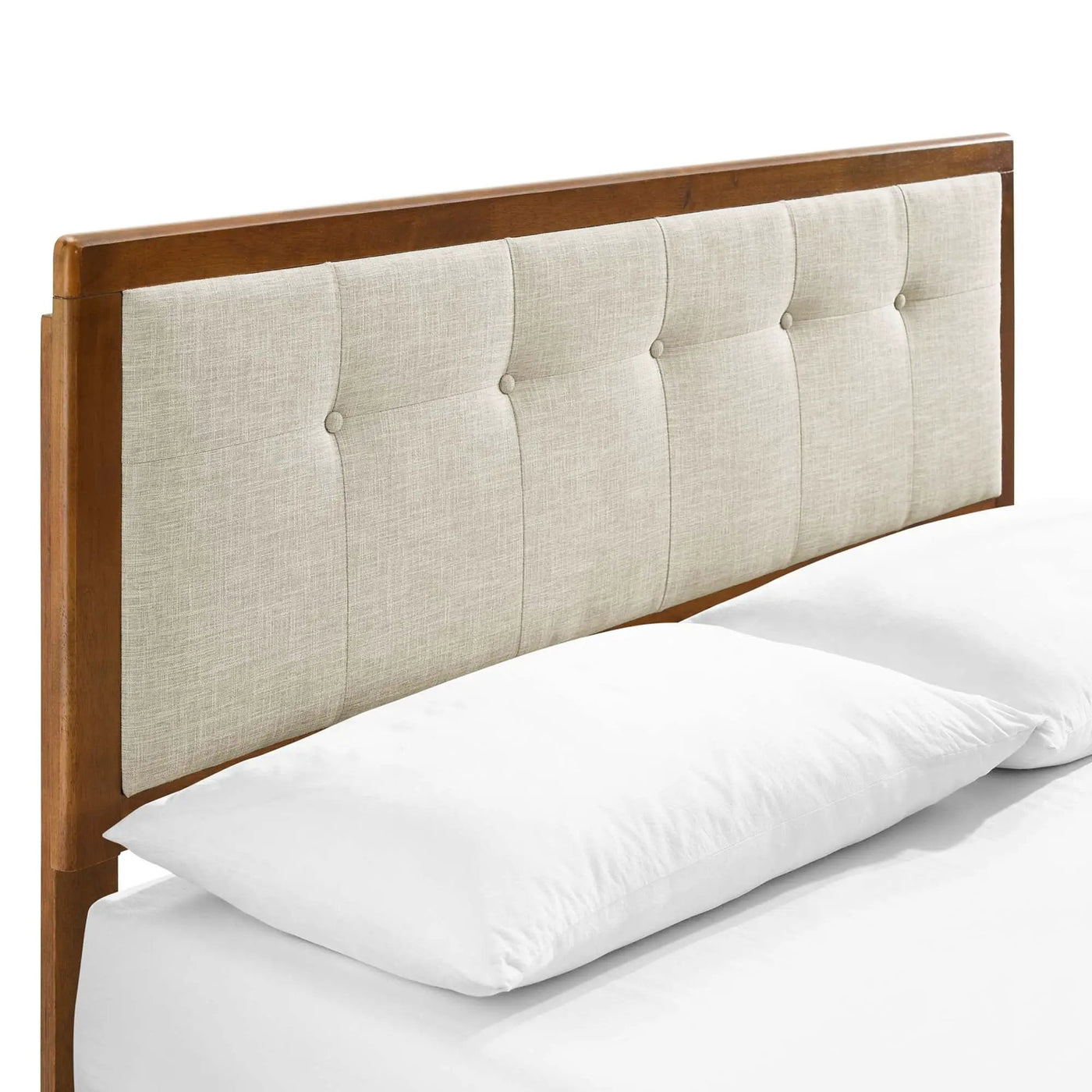 Willow Wood Queen Platform Bed with Splayed Legs by Modway by HouseOfZazla