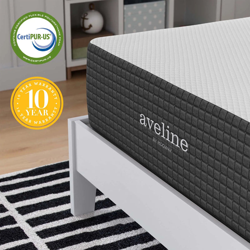 Aveline 12" Memory Foam Mattress by Modway by HouseOfZazla