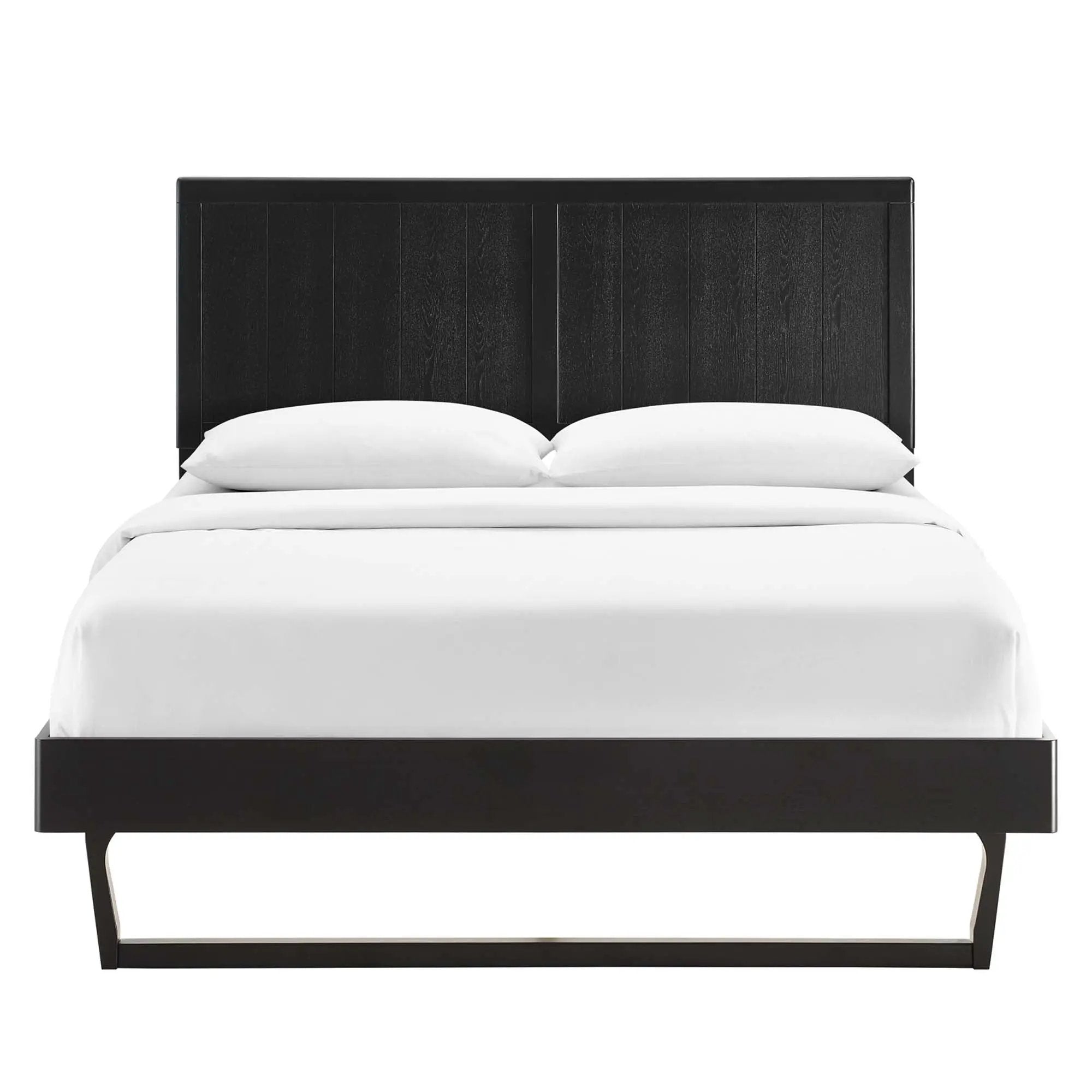 Alana Wood Full Platform Bed with Angular Frame by Modway by HouseOfZazla