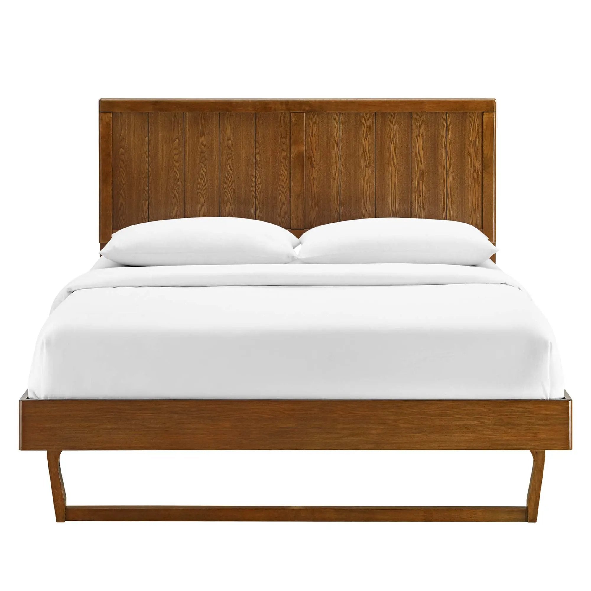 Alana Wood Full Platform Bed with Angular Frame by Modway by HouseOfZazla