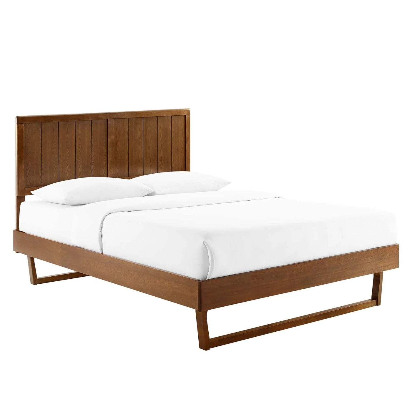 Alana Wood Platform Bed with Angular Frame by Modway by HouseOfZazla