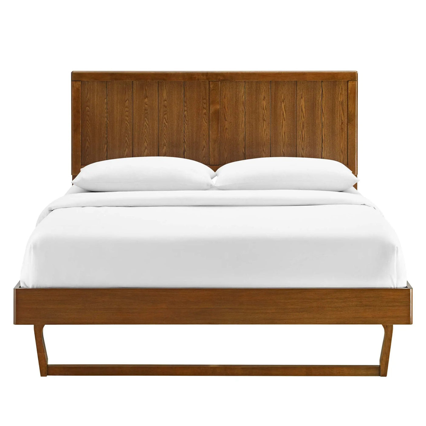 Alana Wood Platform Bed with Angular Frame by Modway by HouseOfZazla