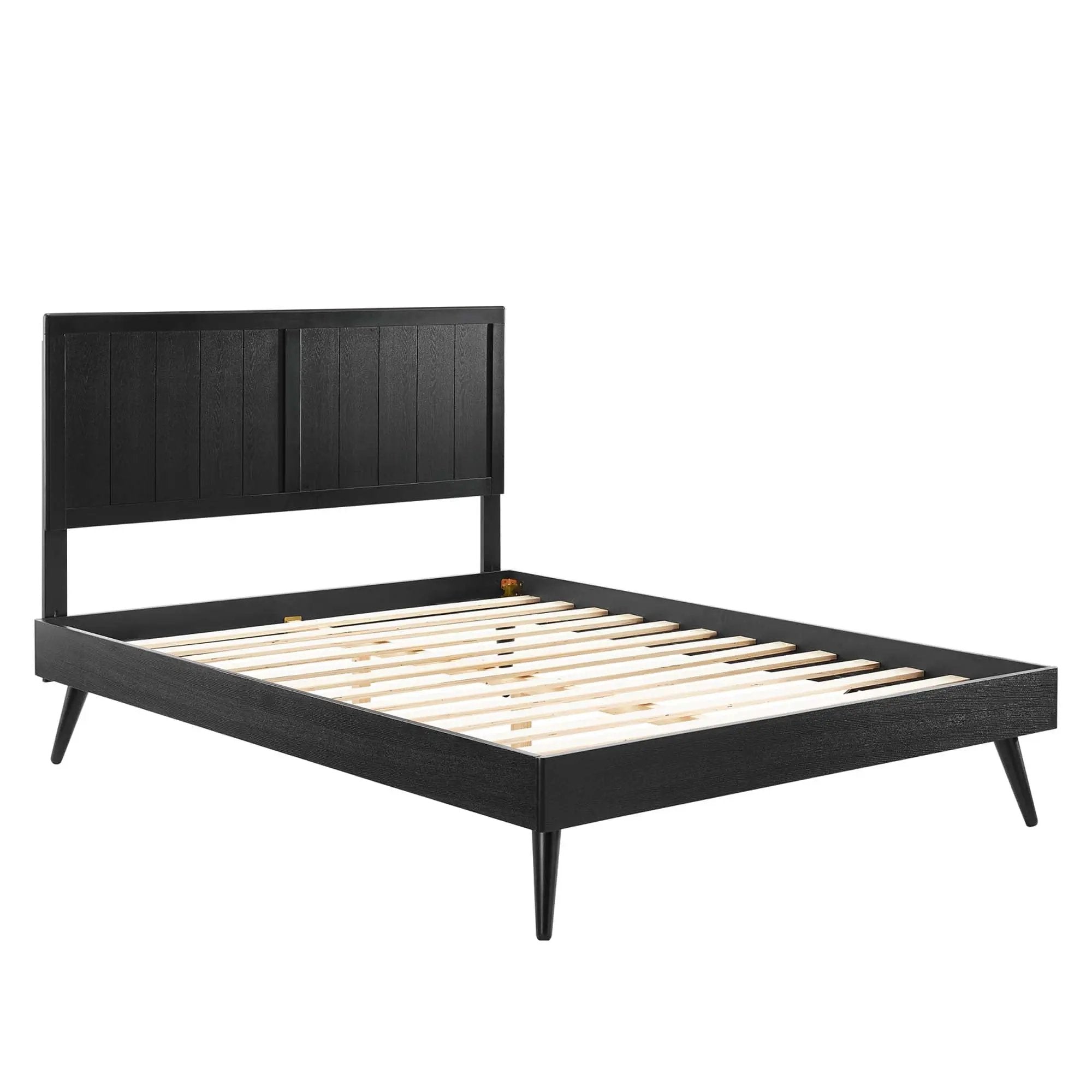 Alana Wood Full Platform Bed with Splayed Legs by Modway by HouseOfZazla