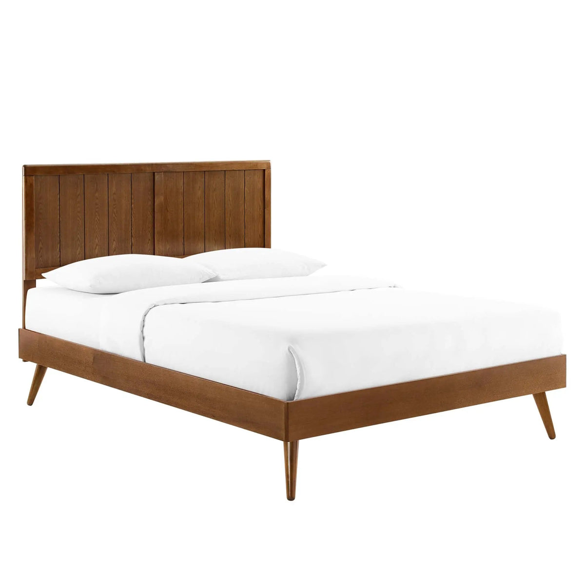 Alana Wood Full Platform Bed with Splayed Legs by Modway by HouseOfZazla