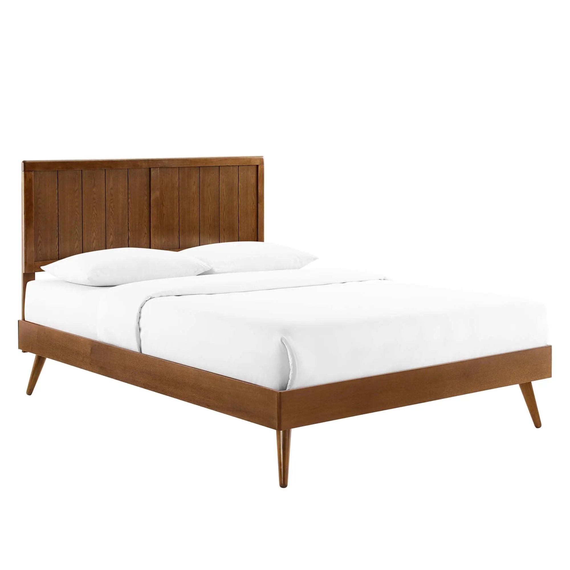 Alana Wood Full Platform Bed with Splayed Legs by Modway by HouseOfZazla