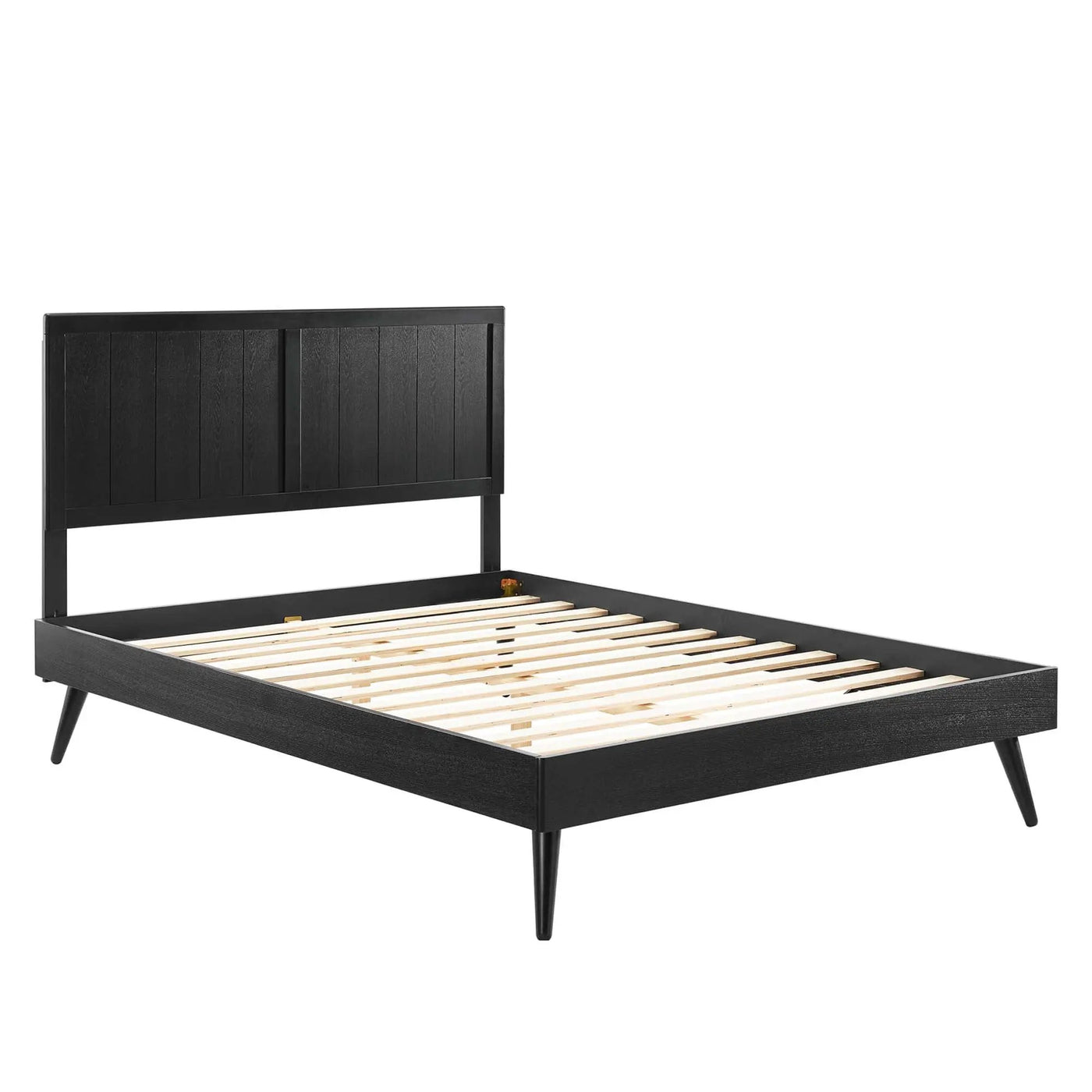 Alana Wood King Platform Bed With Splayed Legs by Modway by HouseOfZazla