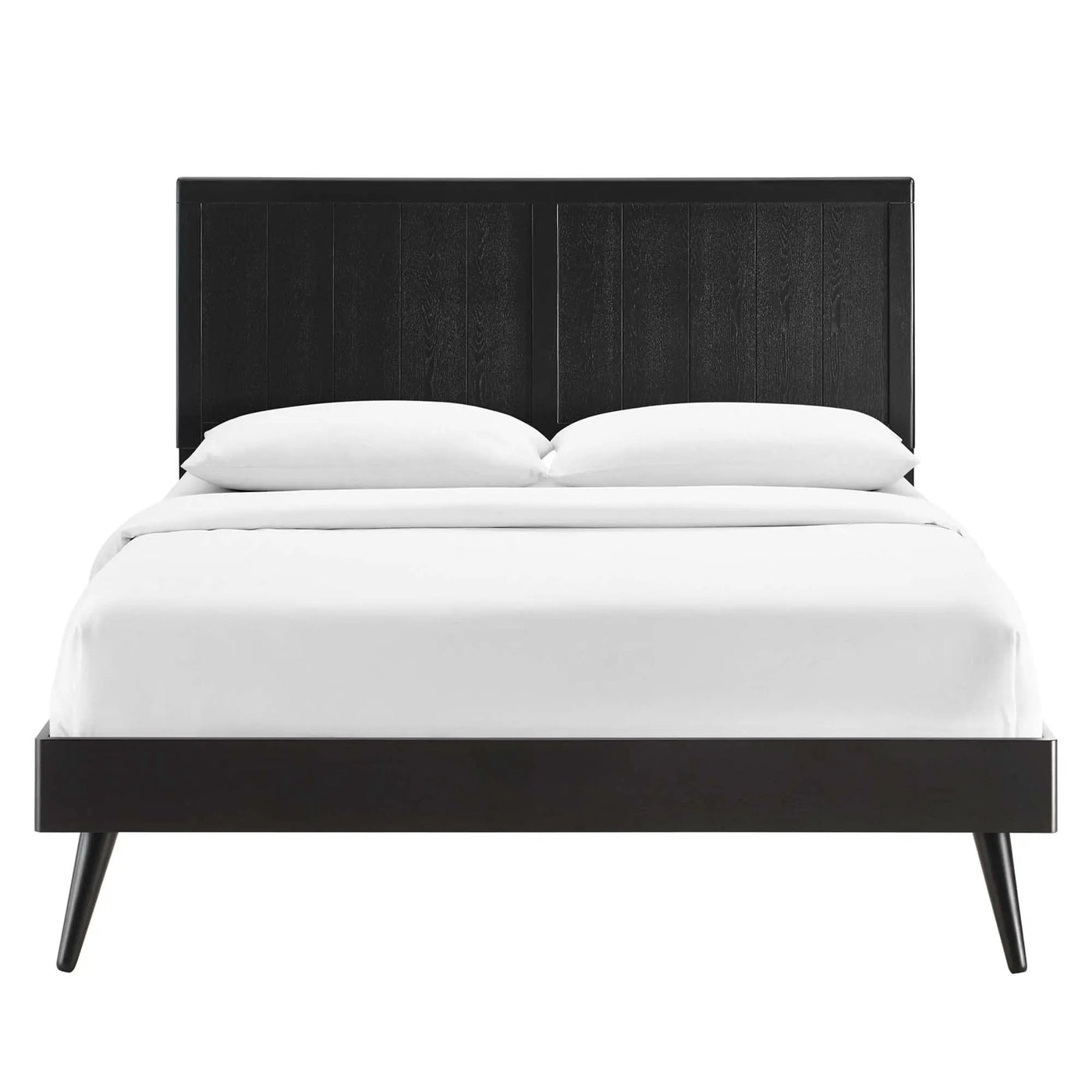 Alana Wood King Platform Bed With Splayed Legs by Modway by HouseOfZazla