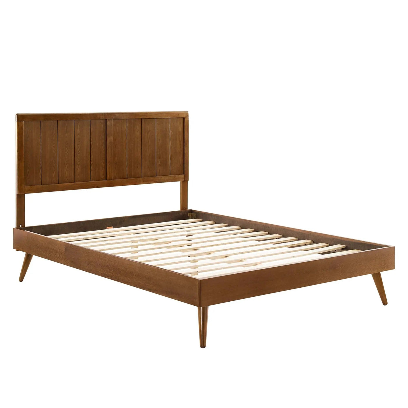 Alana Wood King Platform Bed With Splayed Legs by Modway by HouseOfZazla