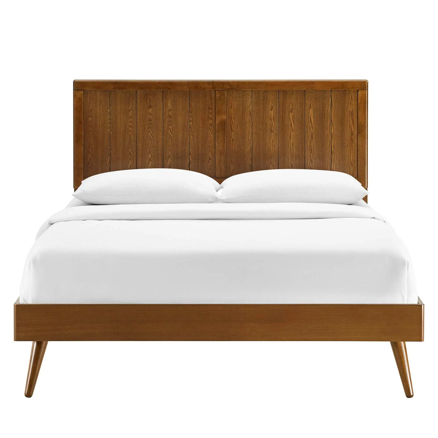 Alana Wood King Platform Bed With Splayed Legs by Modway by HouseOfZazla