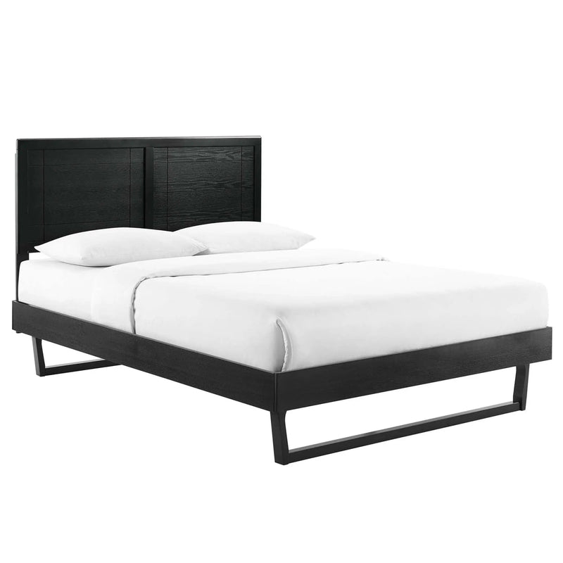 Marlee Wood Full Platform Bed With Angular Frame by Modway by HouseOfZazla