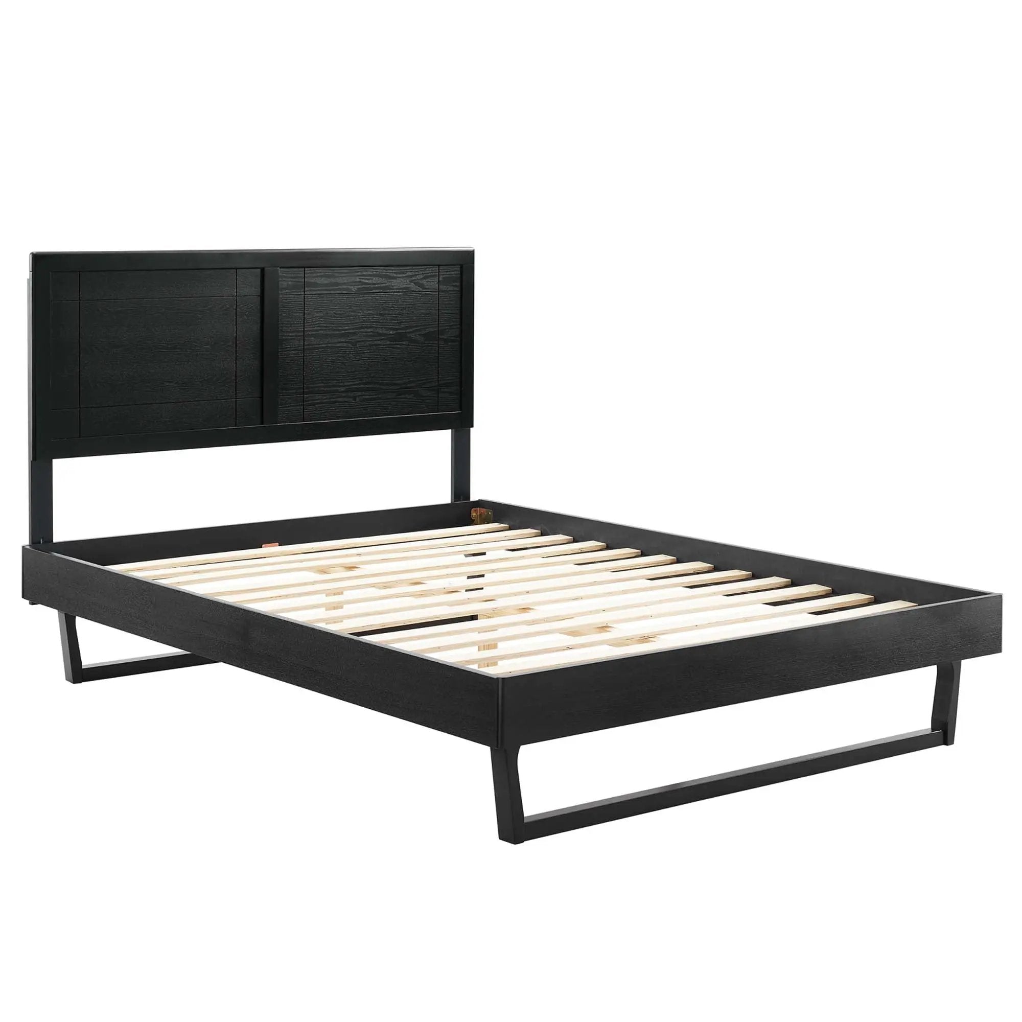 Marlee Wood Full Platform Bed With Angular Frame by Modway by HouseOfZazla