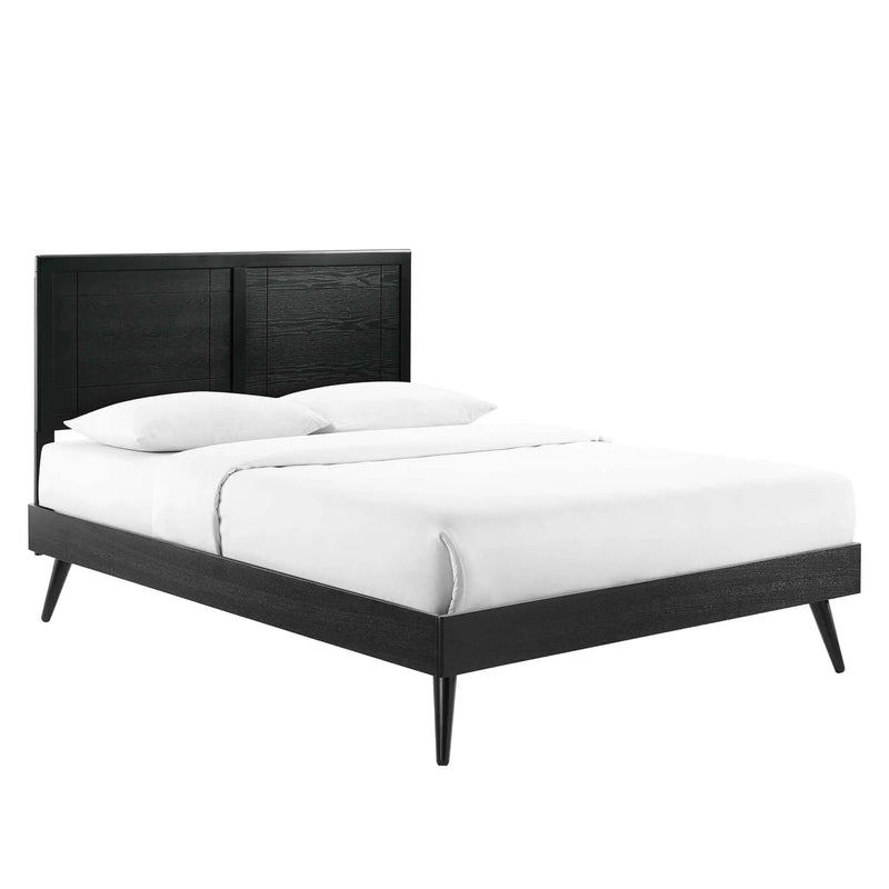 Marlee Wood Full Platform Bed with Splayed Legs by Modway by HouseOfZazla