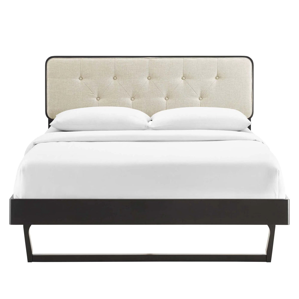 Bridgette Wood Full Platform Bed with Angular Frame by Modway by HouseOfZazla