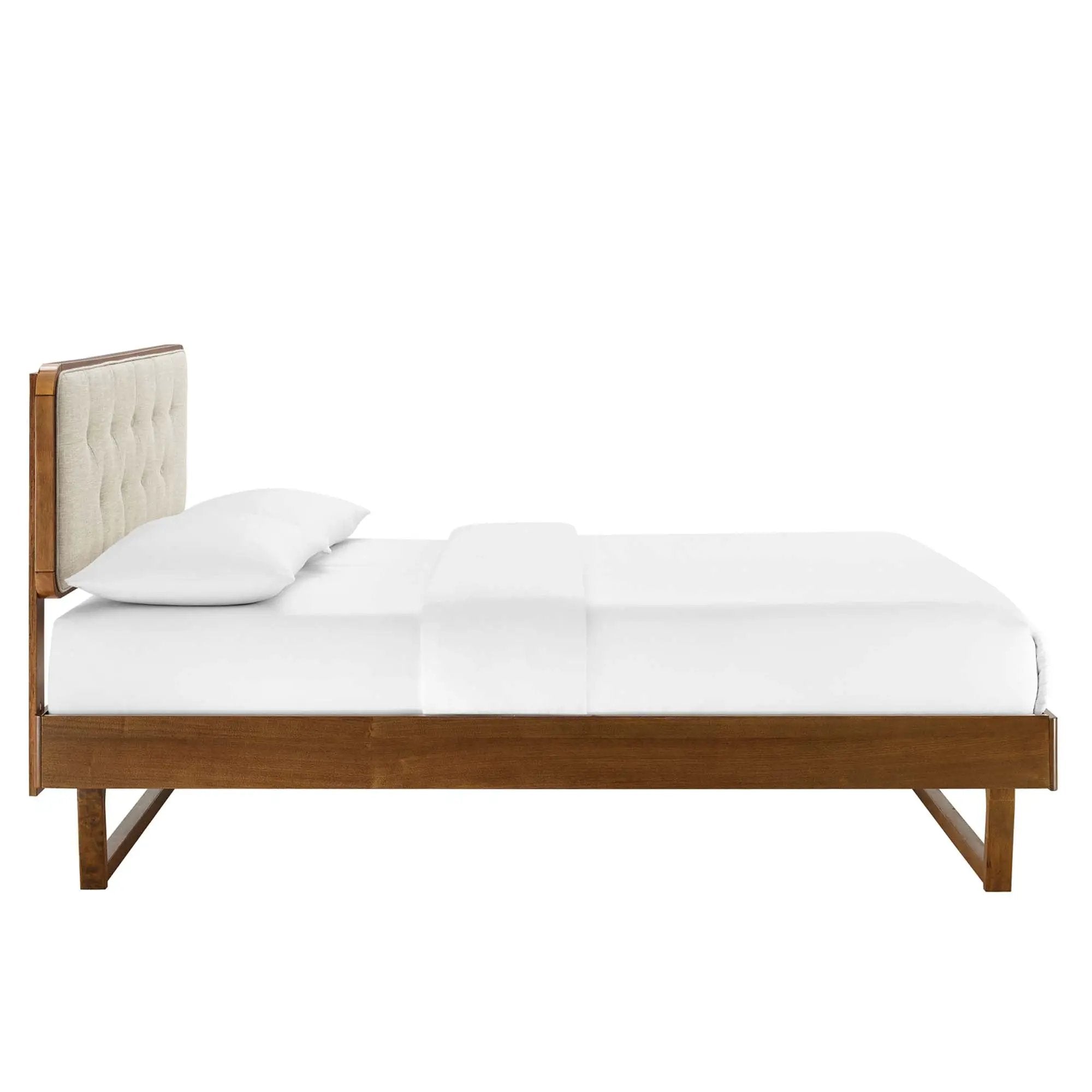 Bridgette Wood Full Platform Bed with Angular Frame by Modway by HouseOfZazla