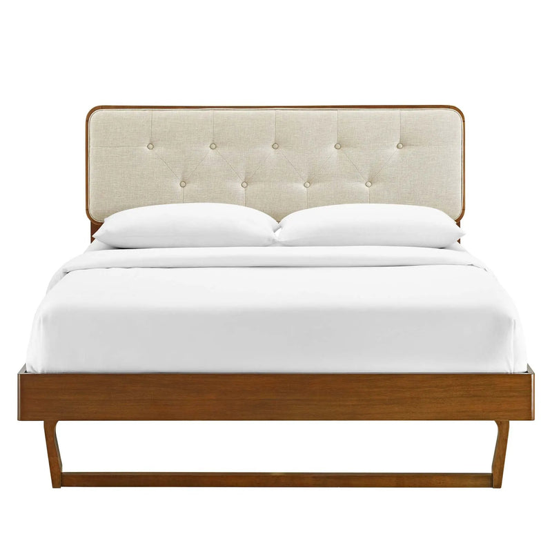 Bridgette Wood Full Platform Bed with Angular Frame by Modway by HouseOfZazla