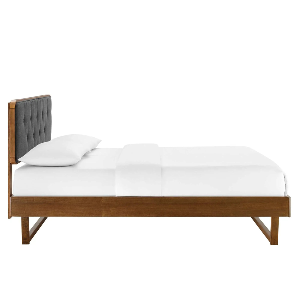 Bridgette Wood Full Platform Bed with Angular Frame by Modway by HouseOfZazla