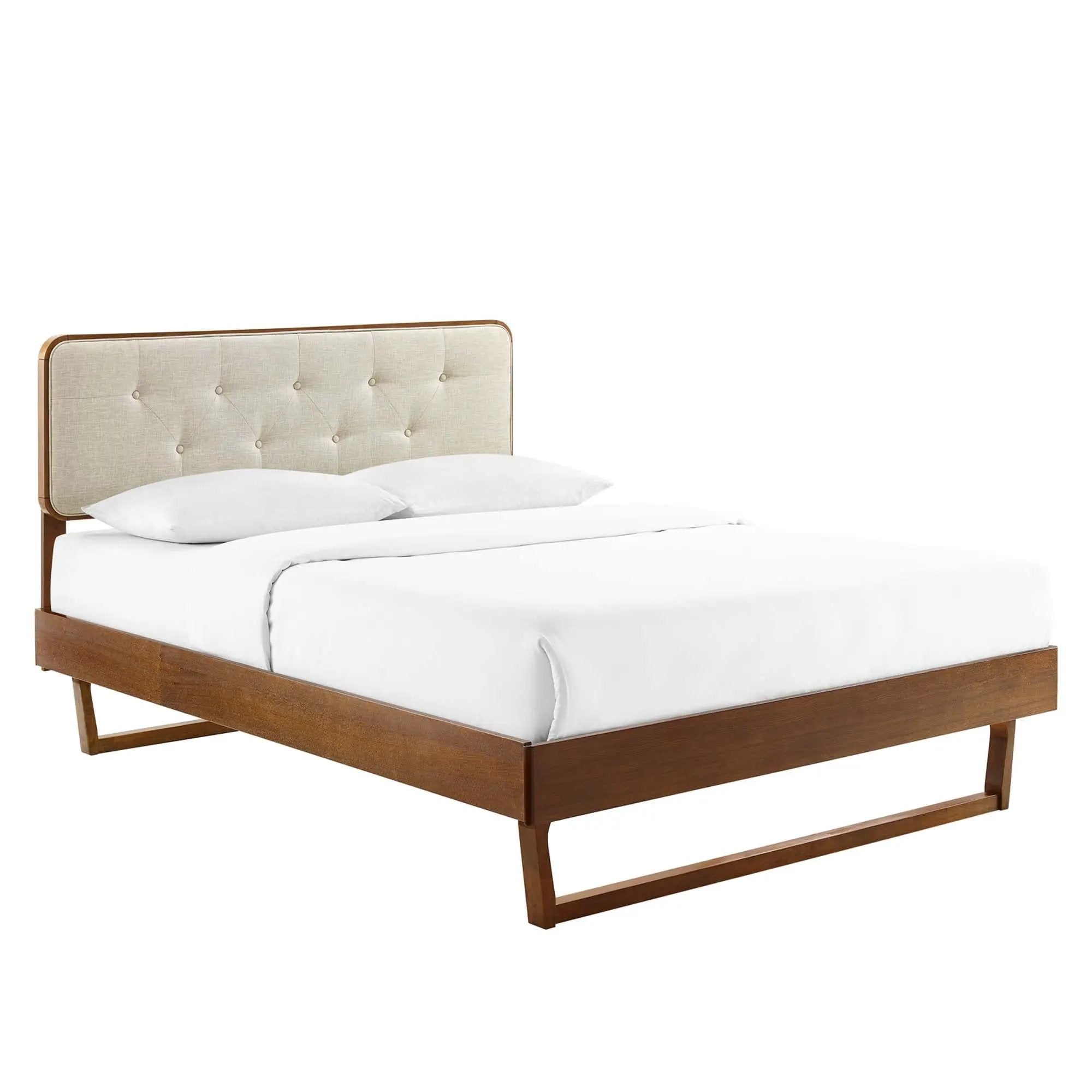 Bridgette Wood Twin Platform Bed With Angular Frame by Modway by HouseOfZazla