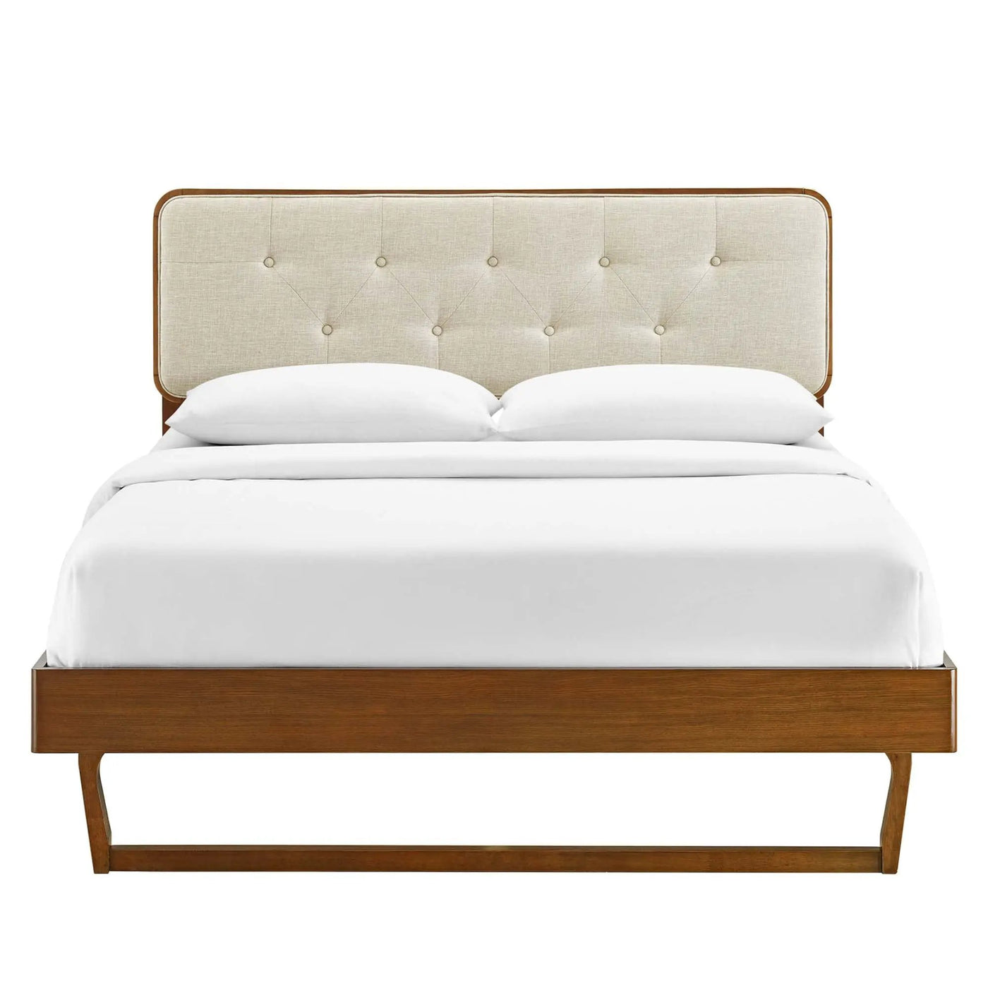Bridgette Wood Twin Platform Bed With Angular Frame by Modway by HouseOfZazla