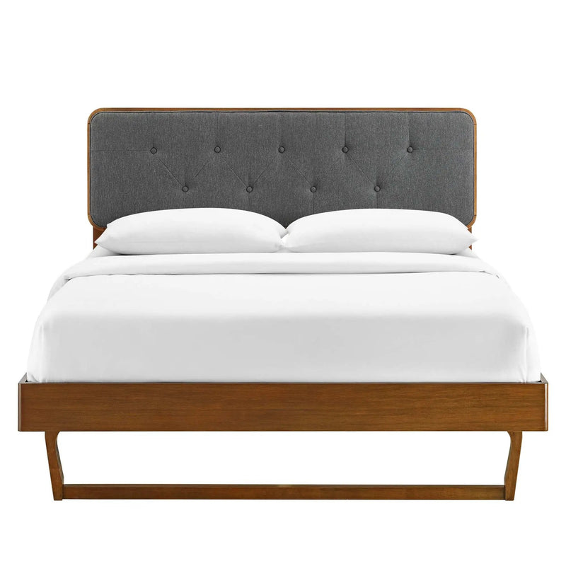 Bridgette Wood Twin Platform Bed With Angular Frame by Modway by HouseOfZazla