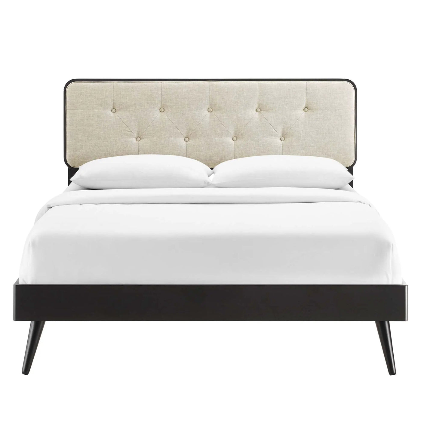 Bridgette Wood Full Platform Bed With Splayed Legs by Modway by HouseOfZazla
