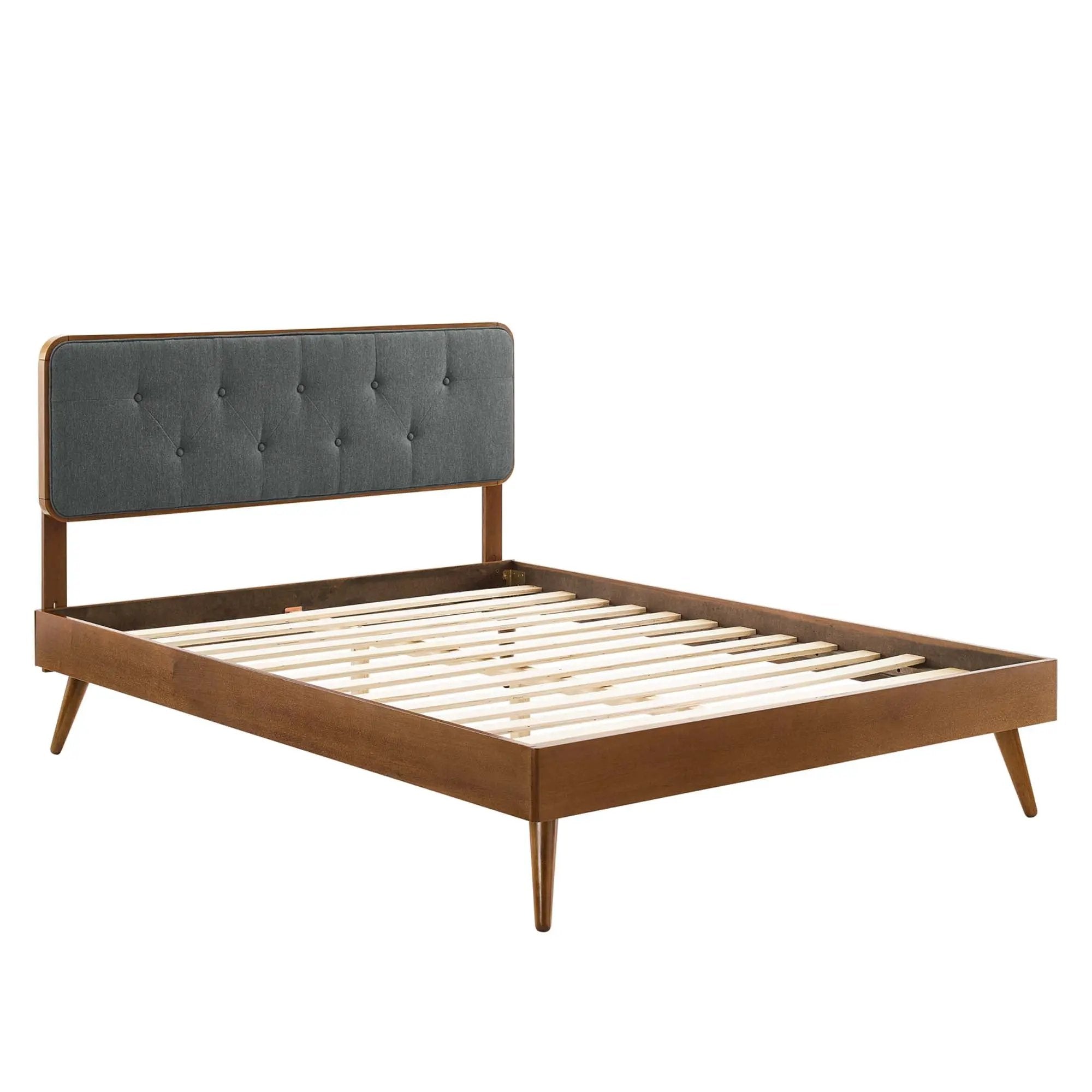 Bridgette Wood Full Platform Bed With Splayed Legs by Modway by HouseOfZazla