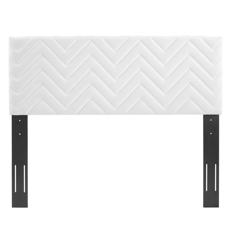 Mercy Chevron Tufted Performance Velvet Twin Headboard by Modway by HouseOfZazla