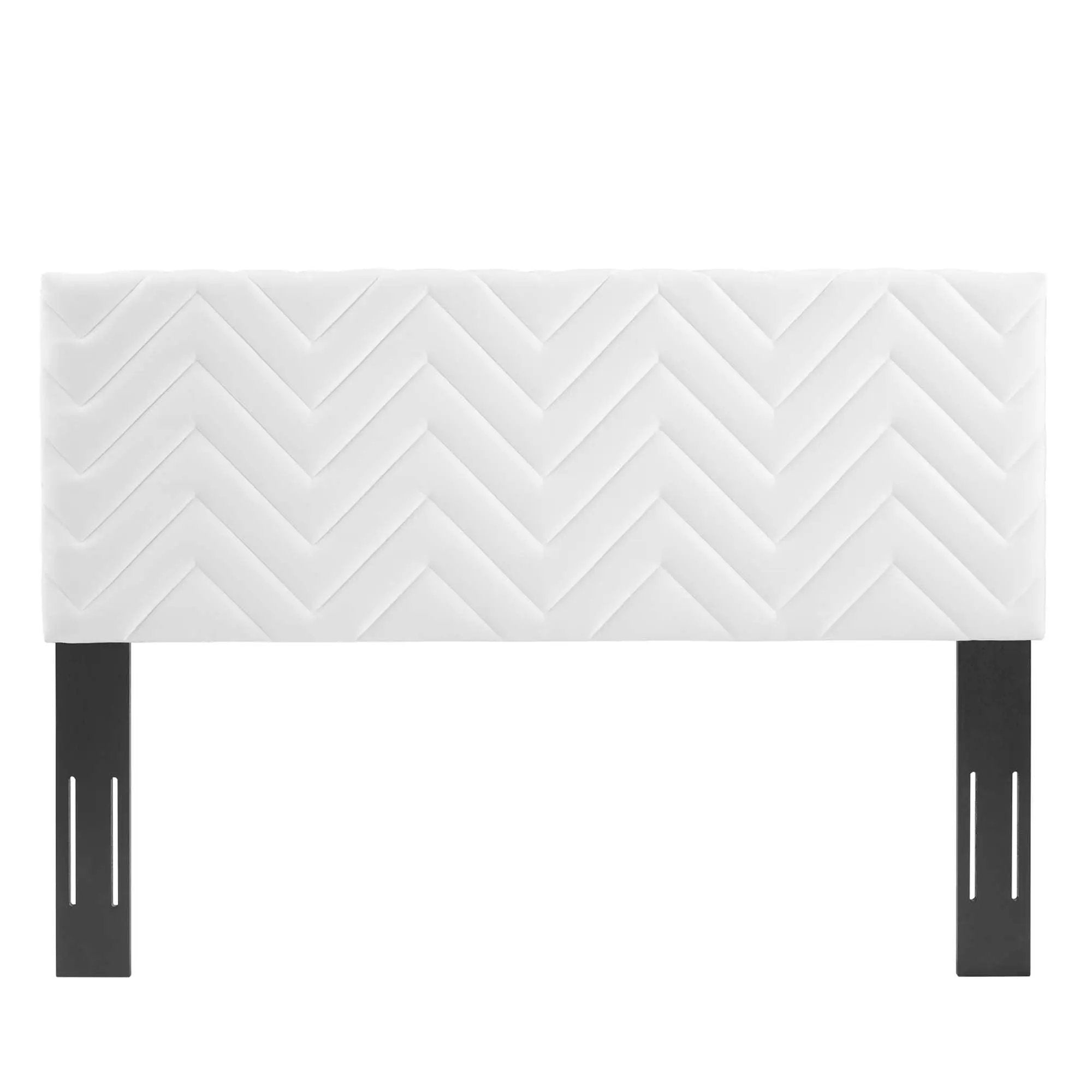 Mercy Chevron Tufted Performance Velvet Full/Queen Headboard by Modway by HouseOfZazla