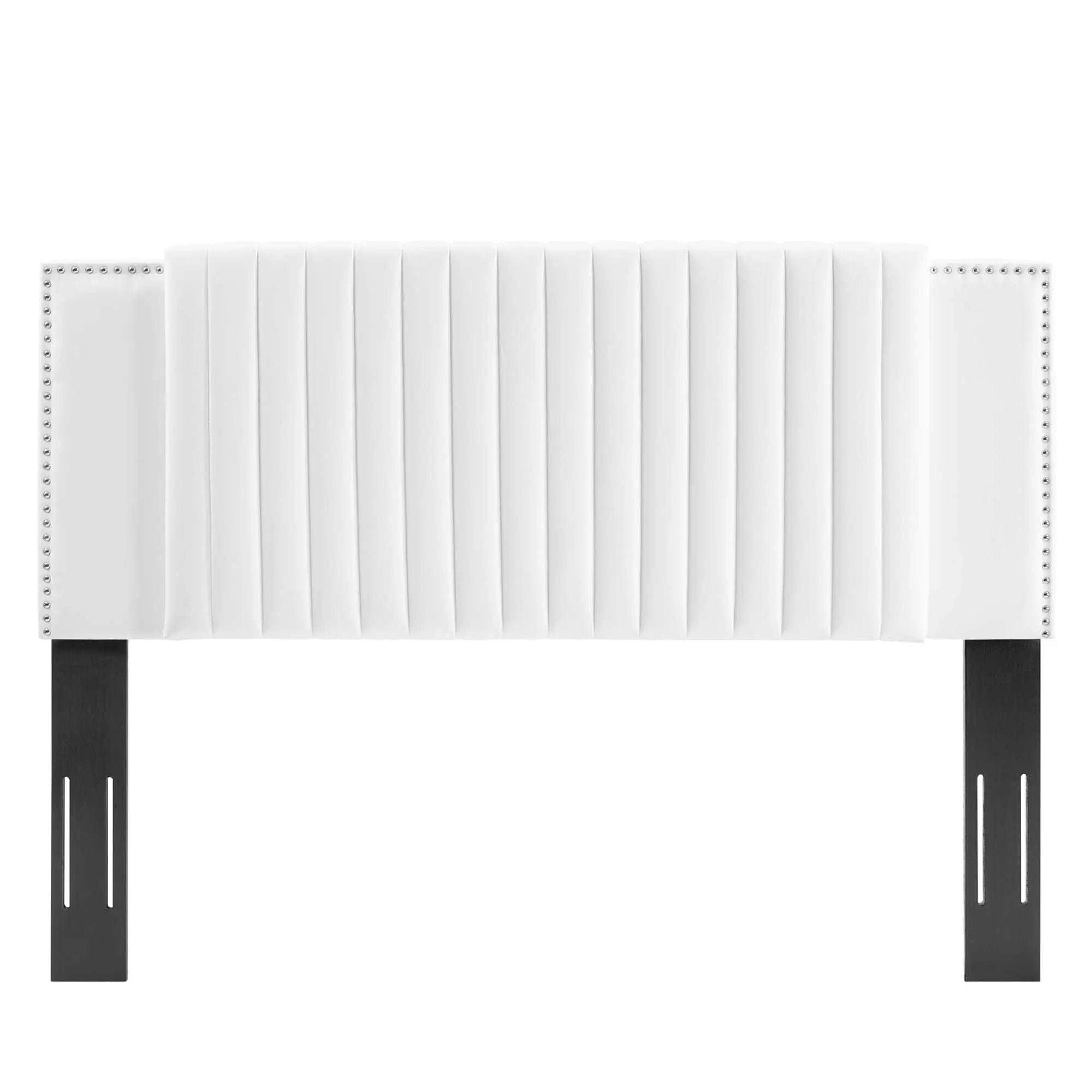 Felicity Channel Tufted Performance Velvet Twin Headboard by HouseOfZazla