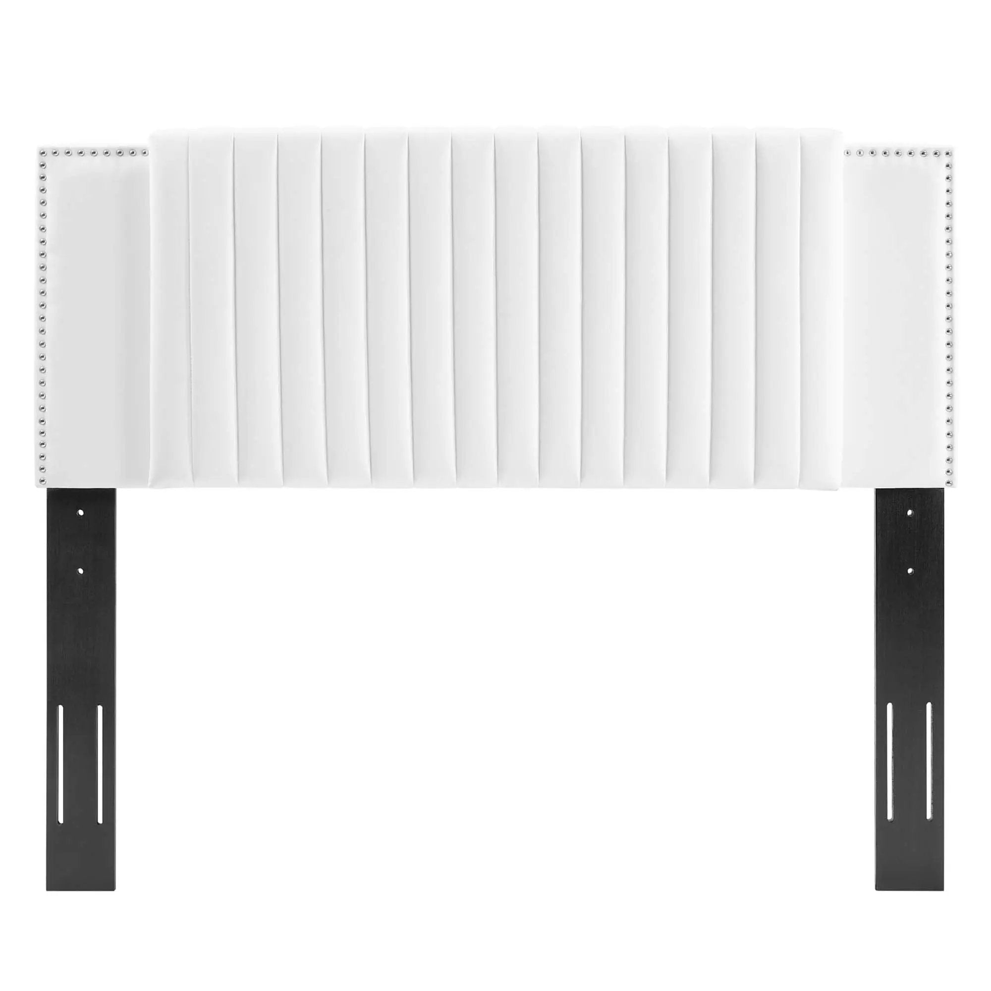 Felicity Channel Tufted Performance Velvet Twin Headboard by HouseOfZazla