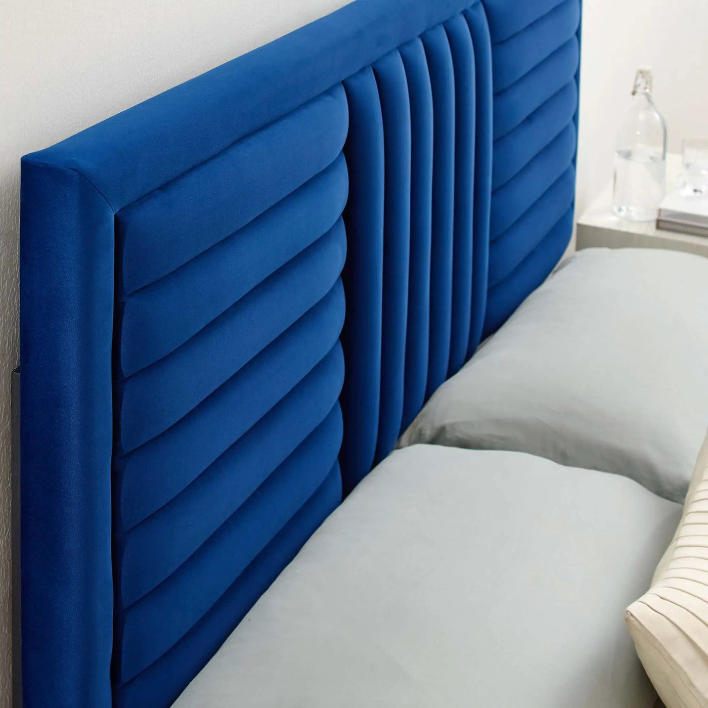 Believe Channel Tufted Performance Velvet Full/Queen Headboard by Modway by HouseOfZazla