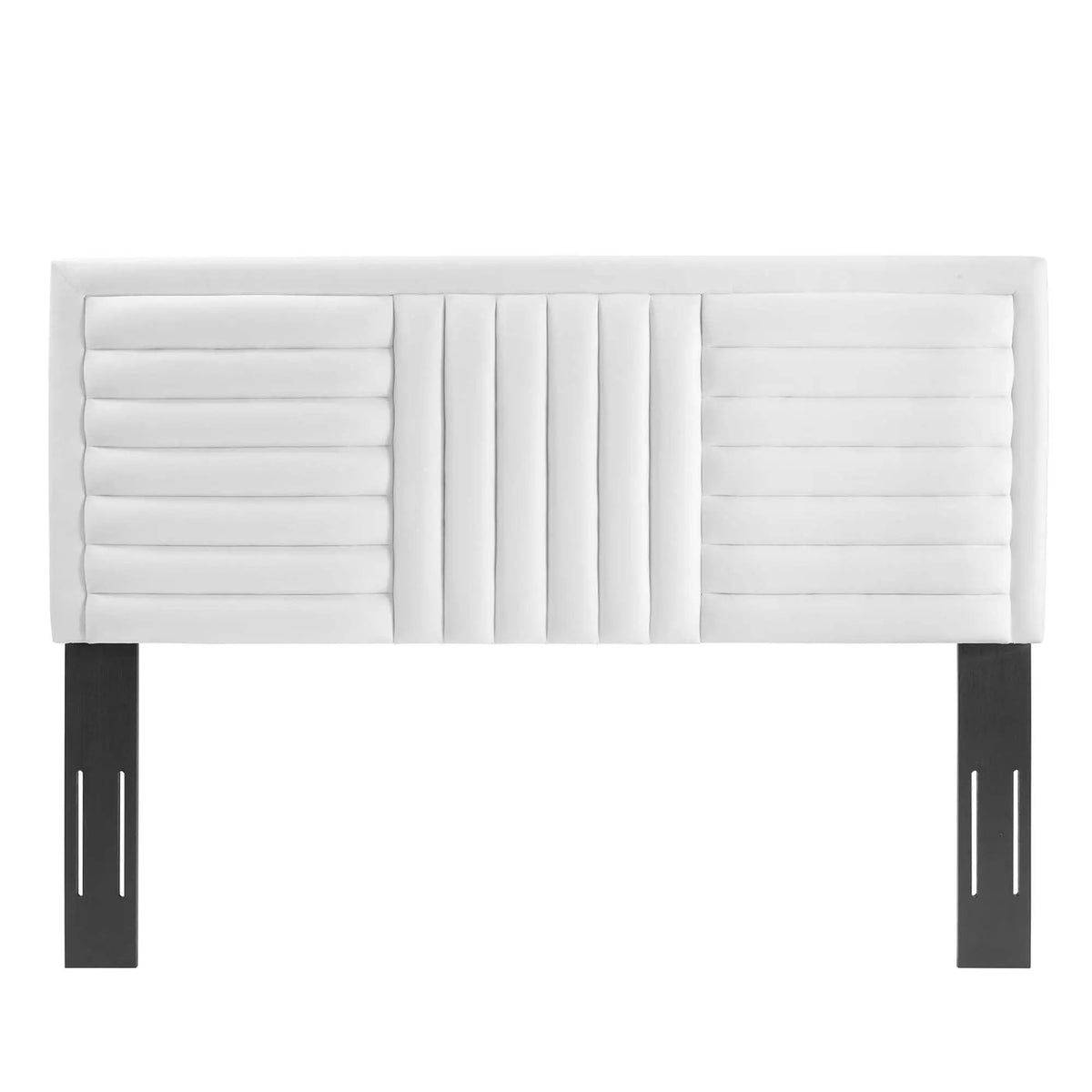 Believe Channel Tufted Performance Velvet Full/Queen Headboard by Modway by HouseOfZazla