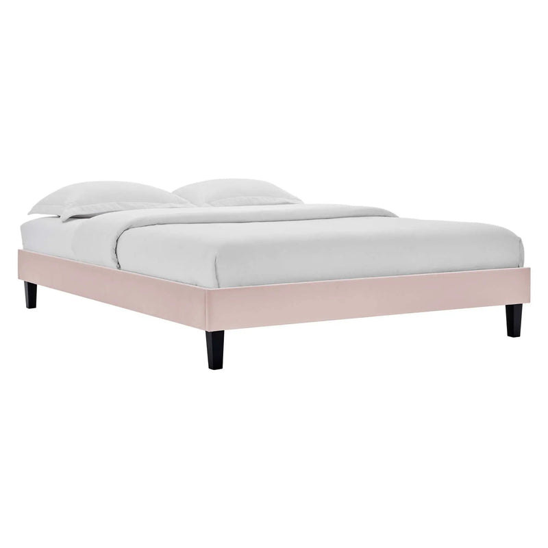 Amber Performance Velvet Twin Platform Bed by Modway by HouseOfZazla