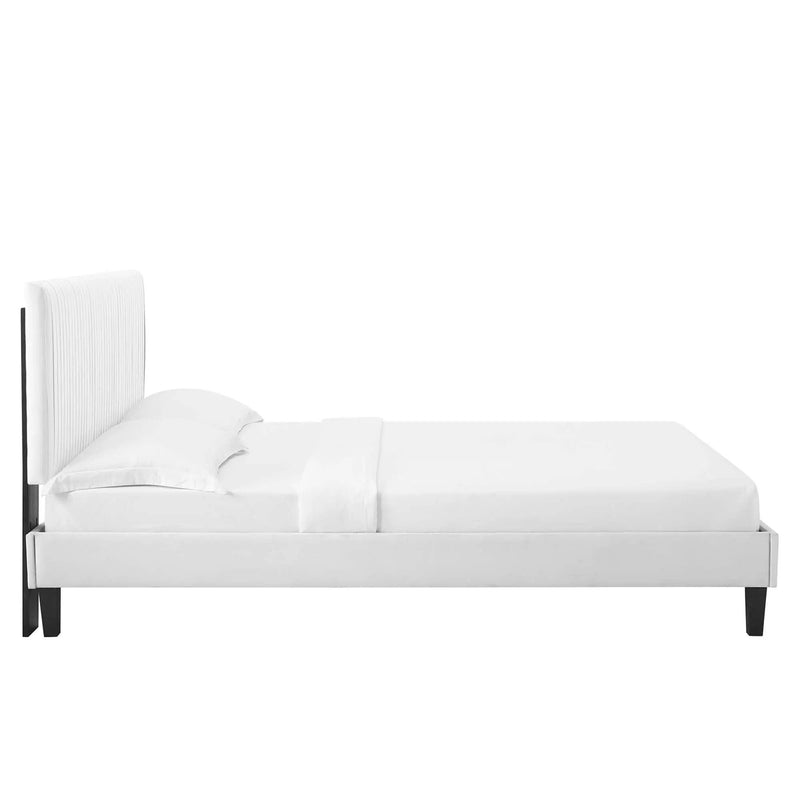 Peyton Performance Velvet Full Platform Bed by Modway by HouseOfZazla