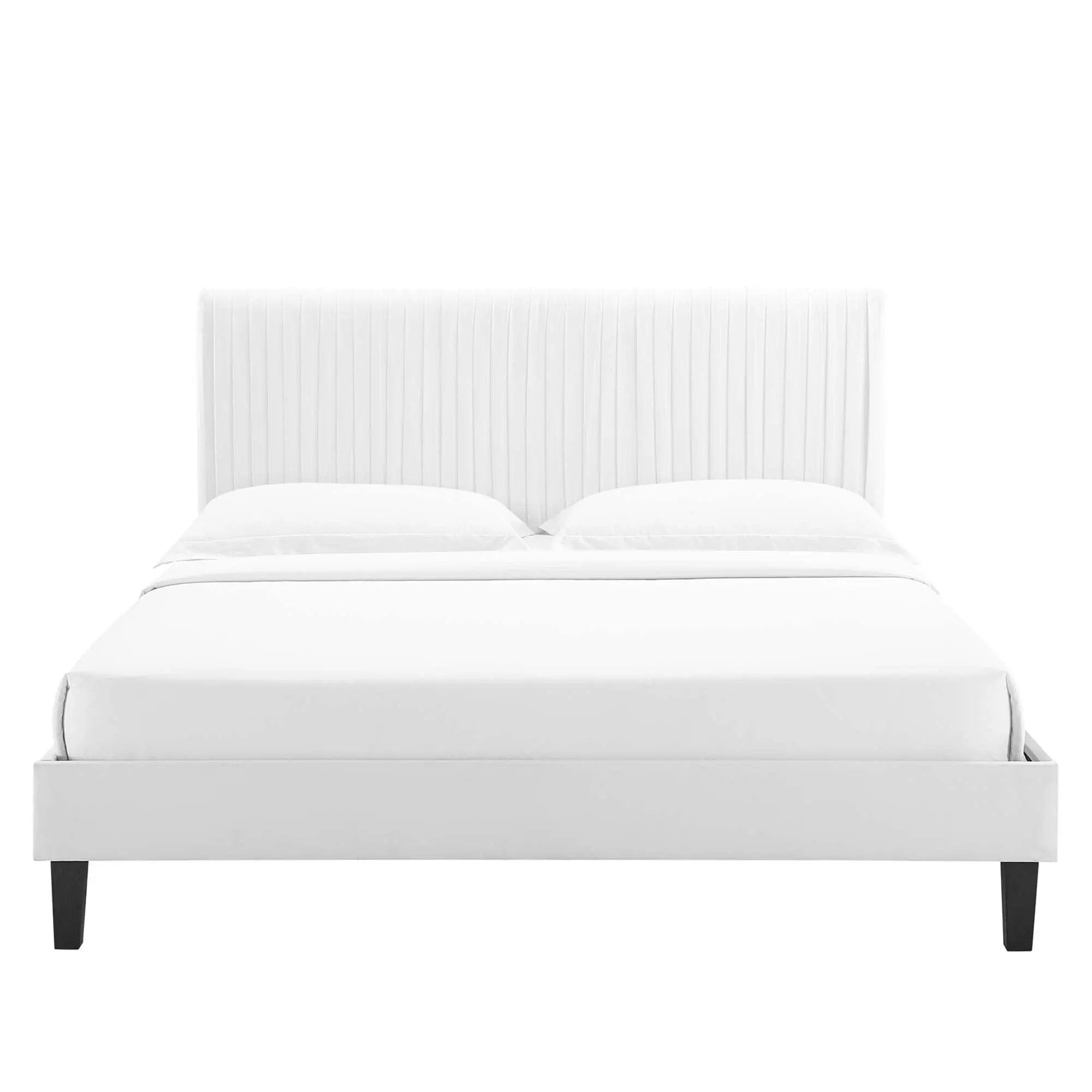 Peyton Performance Velvet Full Platform Bed by Modway by HouseOfZazla