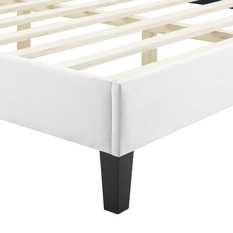 Sienna Performance Velvet Full Platform Bed by Modway by HouseOfZazla