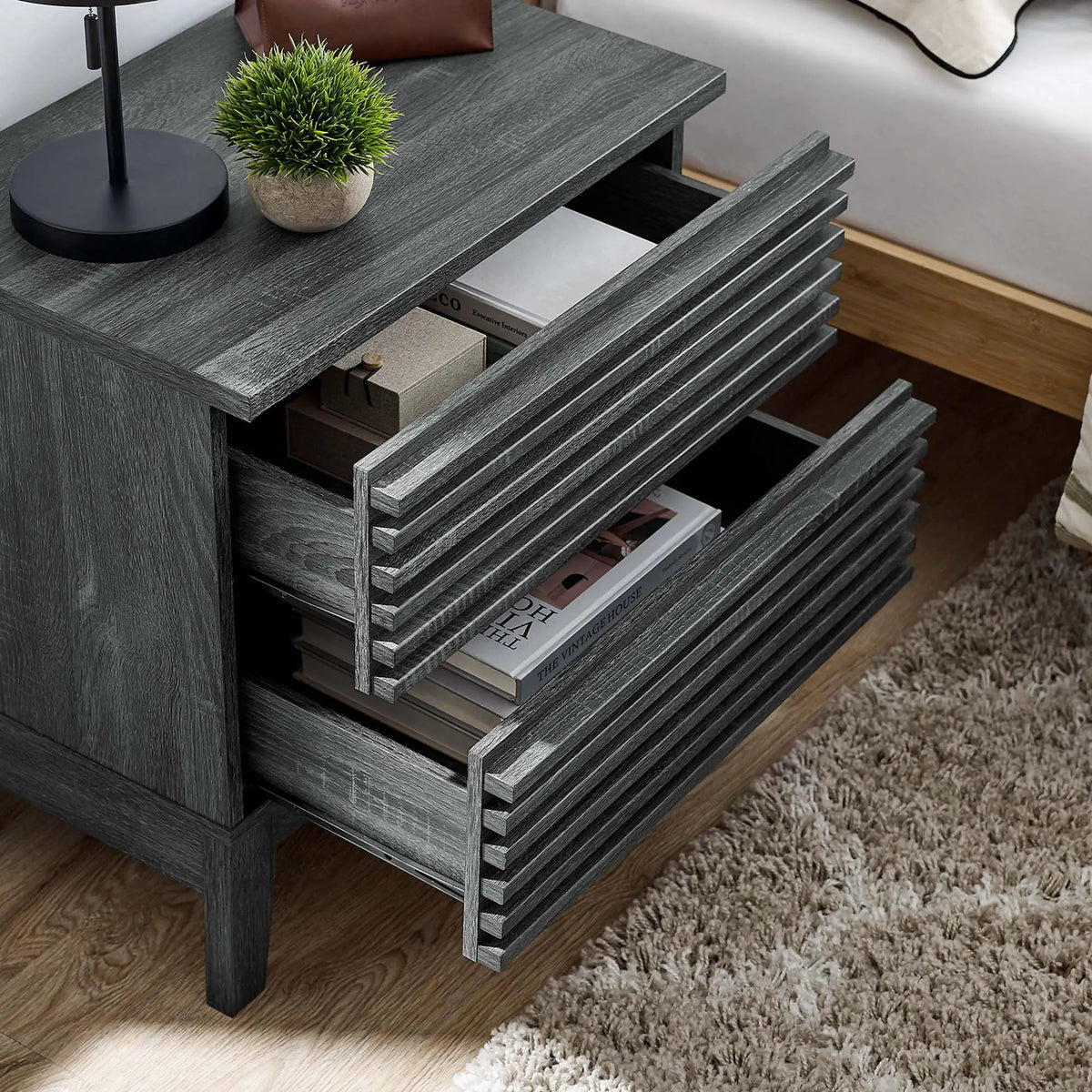 Render Two-Drawer Nightstand by Modway by HouseOfZazla