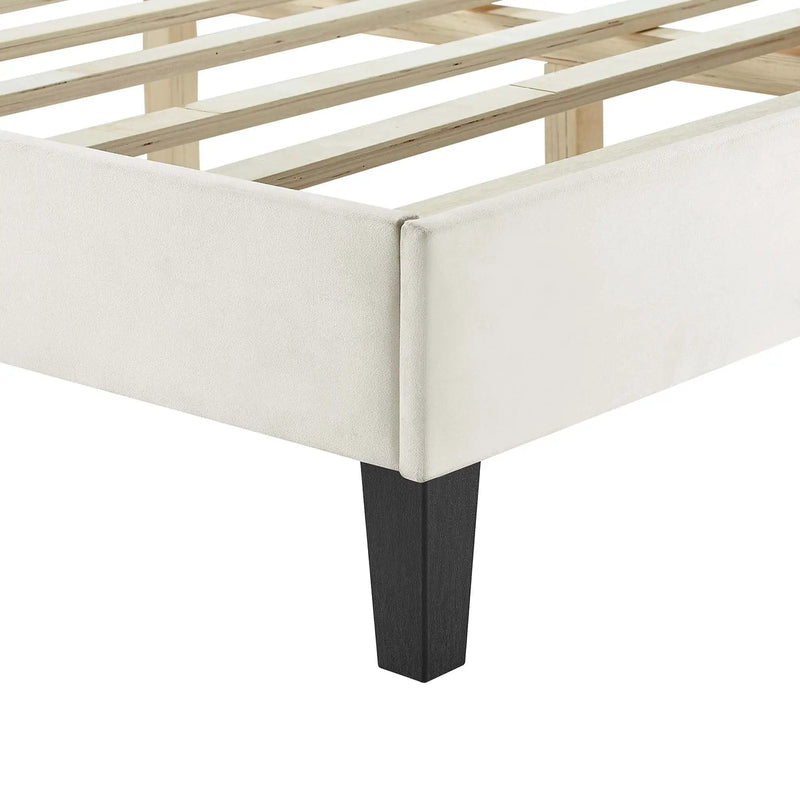 Zahra Channel Tufted Performance Velvet Twin Platform Bed by Modway by HouseOfZazla