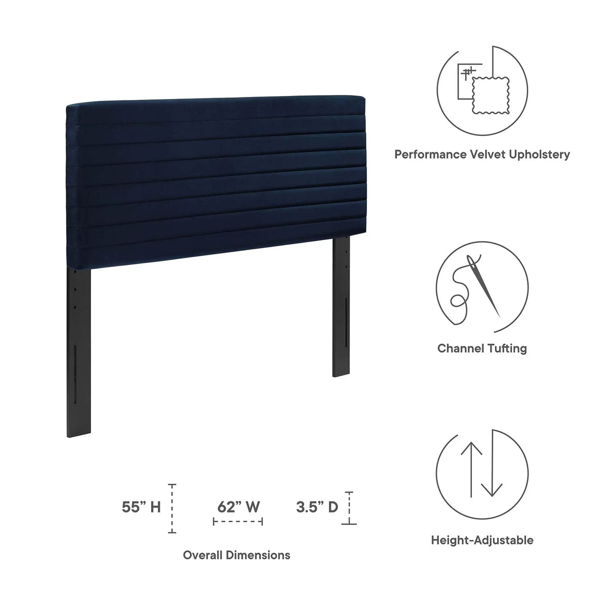 Tranquil Full/Queen Headboard by Modway by HouseOfZazla