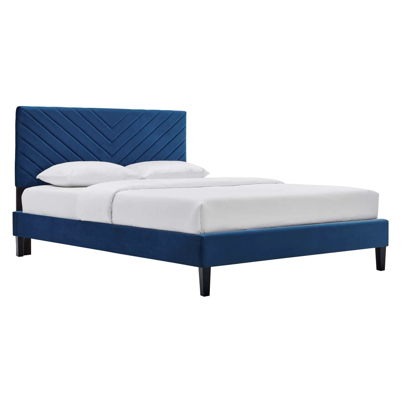 Roxanne Performance Velvet Full Platform Bed by Modway by HouseOfZazla