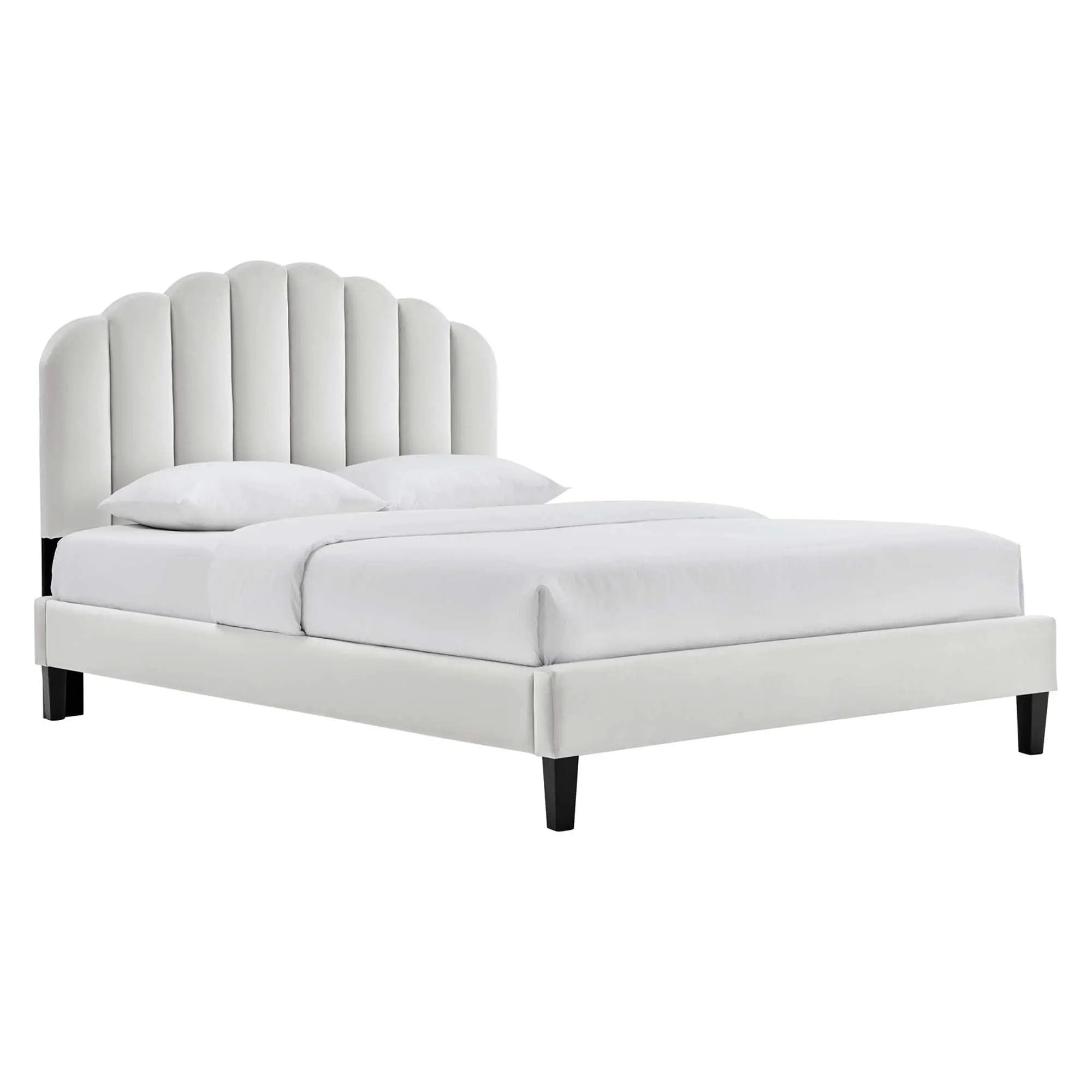 Daisy Performance Velvet Full Platform Bed by Modway by HouseOfZazla