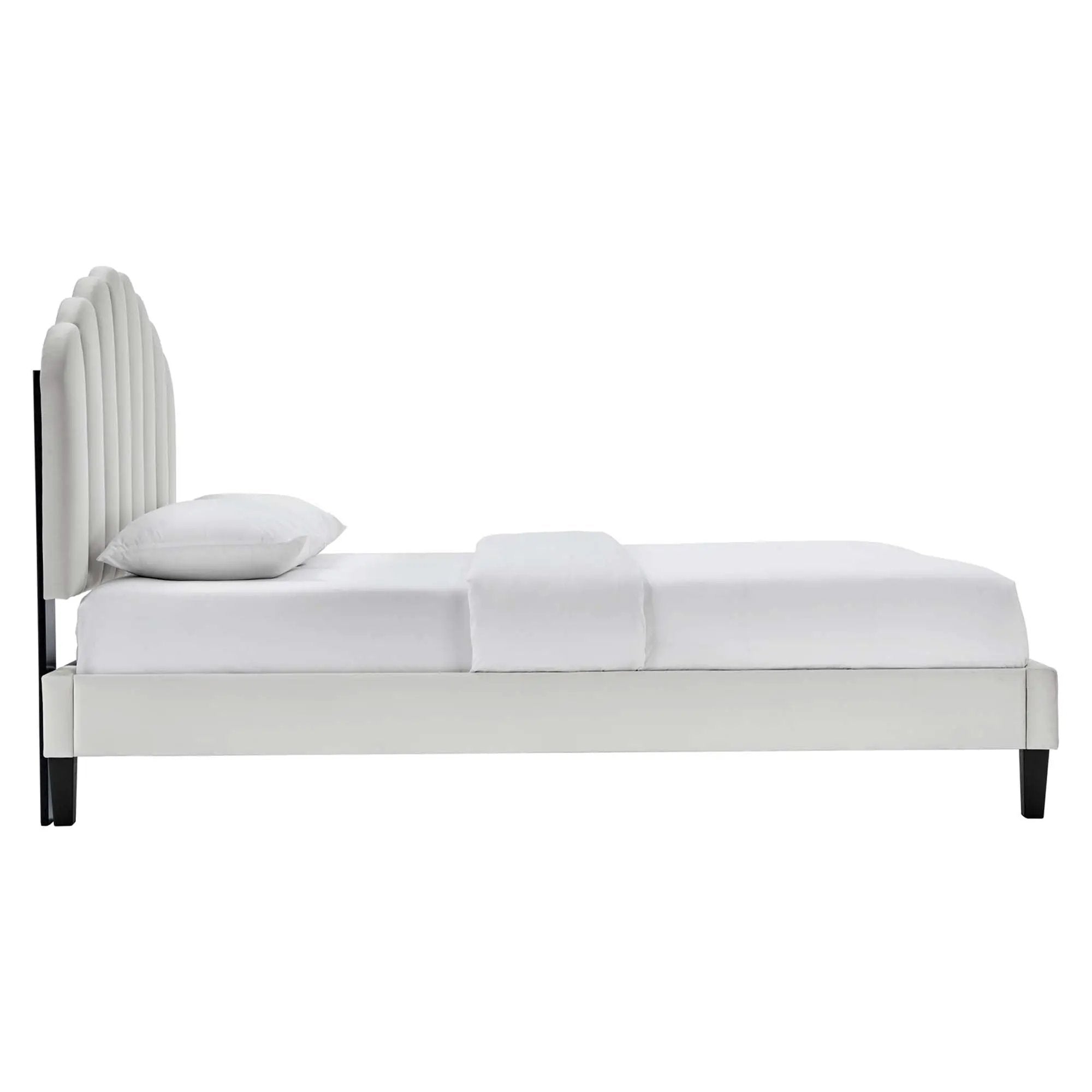 Daisy Performance Velvet Full Platform Bed by Modway by HouseOfZazla