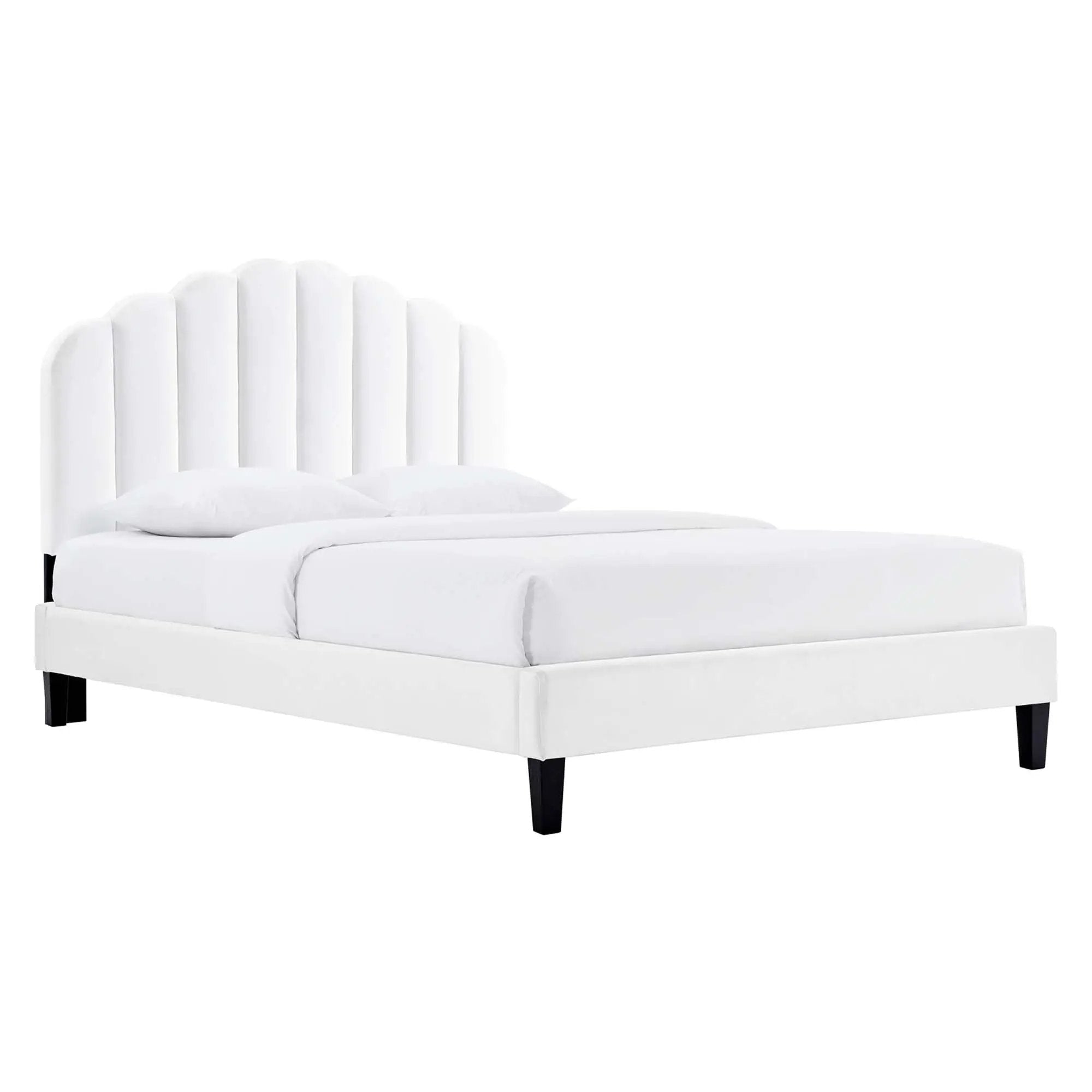 Daisy Performance Velvet Full Platform Bed by Modway by HouseOfZazla
