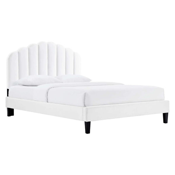 Daisy Performance Velvet Full Platform Bed by Modway