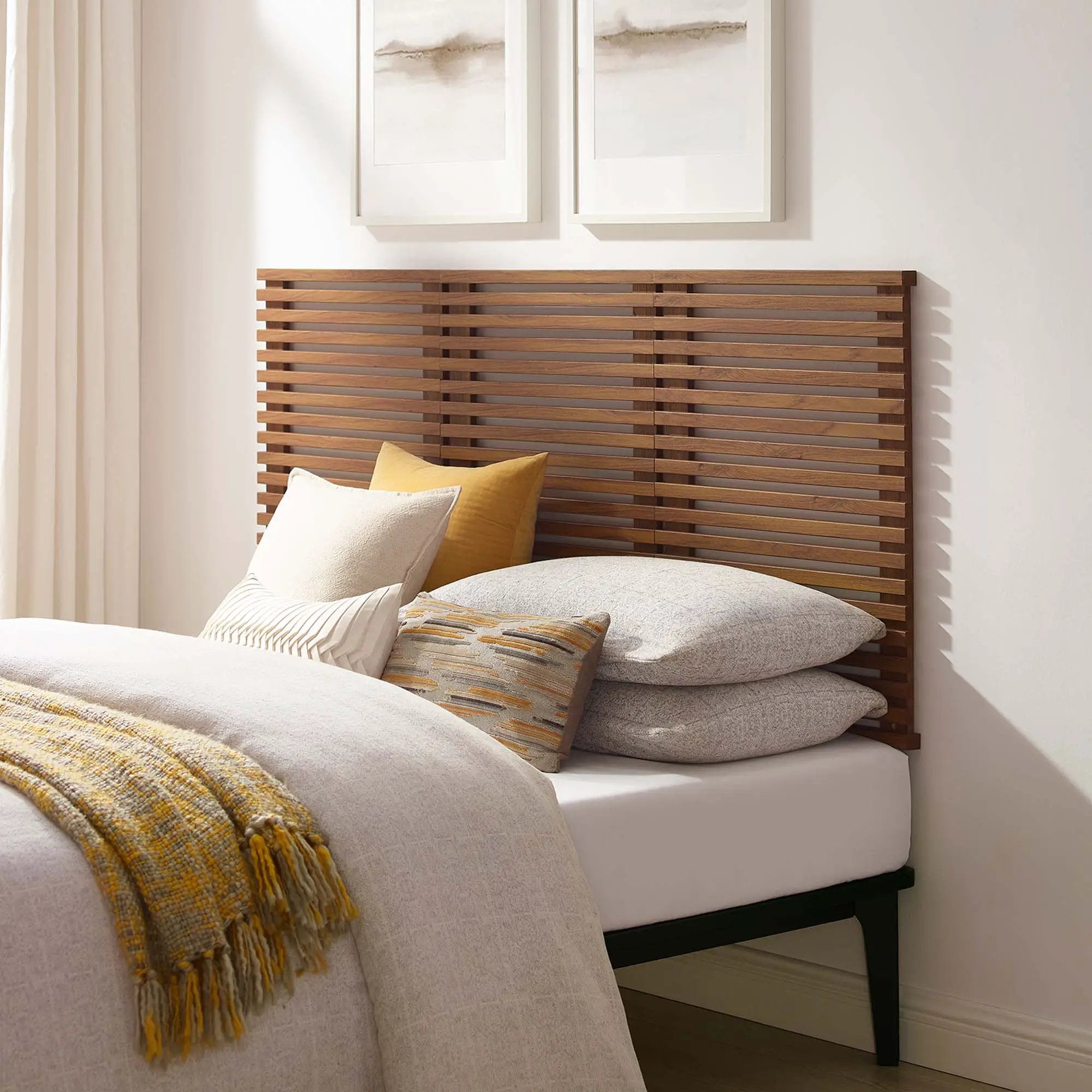 Render Wall Mount Queen Headboard by HouseOfZazla
