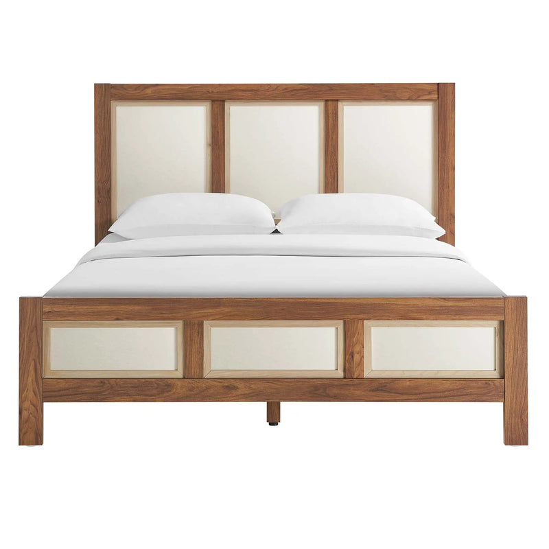 Capri Wood Grain Queen Platform Bed by Modway by HouseOfZazla